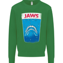 Jaws Funny Parody Dentures Skull Teeth Kids Sweatshirt Jumper Irish Green