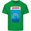Jaws Funny Parody Dentures Skull Teeth Mens Cotton T-Shirt Tee Top Irish Green