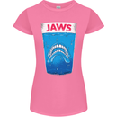 Jaws Funny Parody Dentures Skull Teeth Womens Petite Cut T-Shirt Azalea