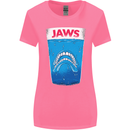 Jaws Funny Parody Dentures Skull Teeth Womens Wider Cut T-Shirt Azalea