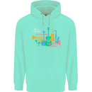 Jazz Lover Musical Instruments Guitar Childrens Kids Hoodie Peppermint