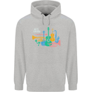 Jazz Lover Musical Instruments Guitar Childrens Kids Hoodie Sports Grey