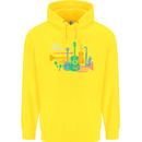 Jazz Lover Musical Instruments Guitar Childrens Kids Hoodie Yellow