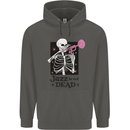 Jazz is Not Dead Skeleton Childrens Kids Hoodie Storm Grey