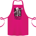 Jazz is Not Dead Skeleton Cotton Apron 100% Organic Pink