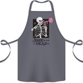 Jazz is Not Dead Skeleton Cotton Apron 100% Organic Steel