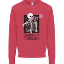 Jazz is Not Dead Skeleton Mens Sweatshirt Jumper Heliconia