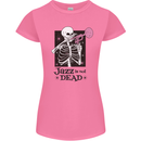 Jazz is Not Dead Skeleton Womens Petite Cut T-Shirt Azalea