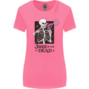 Jazz is Not Dead Skeleton Womens Wider Cut T-Shirt Azalea