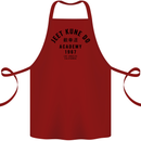 Jeet Kune Do Academy MMA Martial Arts Cotton Apron 100% Organic Maroon