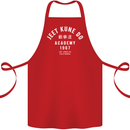 Jeet Kune Do Academy MMA Martial Arts Cotton Apron 100% Organic Red
