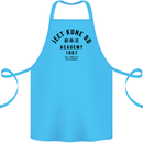 Jeet Kune Do Academy MMA Martial Arts Cotton Apron 100% Organic Turquoise