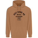 Jeet Kune Do Academy MMA Martial Arts Mens 80% Cotton Hoodie Caramel Latte