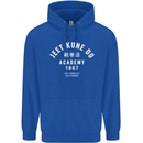 Jeet Kune Do Academy MMA Martial Arts Mens 80% Cotton Hoodie Royal Blue