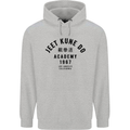 Jeet Kune Do Academy MMA Martial Arts Mens 80% Cotton Hoodie Sports Grey