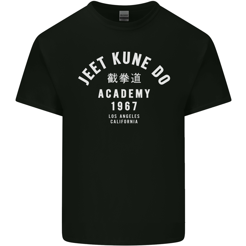 Jeet Kune Do Academy MMA Martial Arts Mens Cotton T-Shirt Tee Top Black