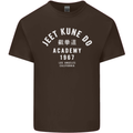 Jeet Kune Do Academy MMA Martial Arts Mens Cotton T-Shirt Tee Top Dark Chocolate
