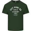 Jeet Kune Do Academy MMA Martial Arts Mens Cotton T-Shirt Tee Top Forest Green