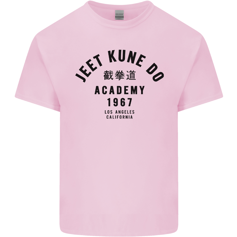 Jeet Kune Do Academy MMA Martial Arts Mens Cotton T-Shirt Tee Top Light Pink