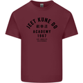 Jeet Kune Do Academy MMA Martial Arts Mens Cotton T-Shirt Tee Top Maroon