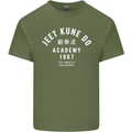 Jeet Kune Do Academy MMA Martial Arts Mens Cotton T-Shirt Tee Top Military Green