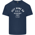 Jeet Kune Do Academy MMA Martial Arts Mens Cotton T-Shirt Tee Top Navy Blue