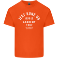Jeet Kune Do Academy MMA Martial Arts Mens Cotton T-Shirt Tee Top Orange