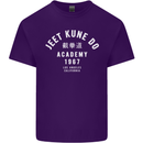 Jeet Kune Do Academy MMA Martial Arts Mens Cotton T-Shirt Tee Top Purple