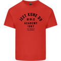 Jeet Kune Do Academy MMA Martial Arts Mens Cotton T-Shirt Tee Top Red