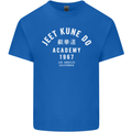 Jeet Kune Do Academy MMA Martial Arts Mens Cotton T-Shirt Tee Top Royal Blue