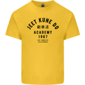 Jeet Kune Do Academy MMA Martial Arts Mens Cotton T-Shirt Tee Top Yellow