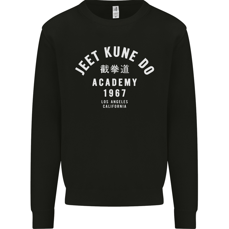 Jeet Kune Do Academy MMA Martial Arts Mens Sweatshirt Jumper Black