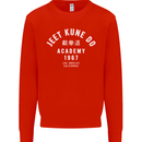 Jeet Kune Do Academy MMA Martial Arts Mens Sweatshirt Jumper Bright Red