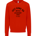 Jeet Kune Do Academy MMA Martial Arts Mens Sweatshirt Jumper Bright Red