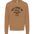 Jeet Kune Do Academy MMA Martial Arts Mens Sweatshirt Jumper Caramel Latte