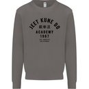 Jeet Kune Do Academy MMA Martial Arts Mens Sweatshirt Jumper Charcoal