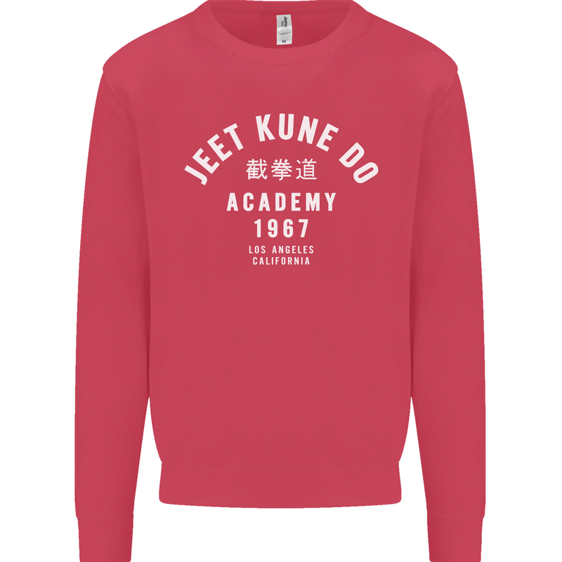 Jeet Kune Do Academy MMA Martial Arts Mens Sweatshirt Jumper Heliconia