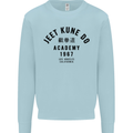 Jeet Kune Do Academy MMA Martial Arts Mens Sweatshirt Jumper Light Blue