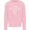 Jeet Kune Do Academy MMA Martial Arts Mens Sweatshirt Jumper Light Pink