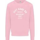 Jeet Kune Do Academy MMA Martial Arts Mens Sweatshirt Jumper Light Pink