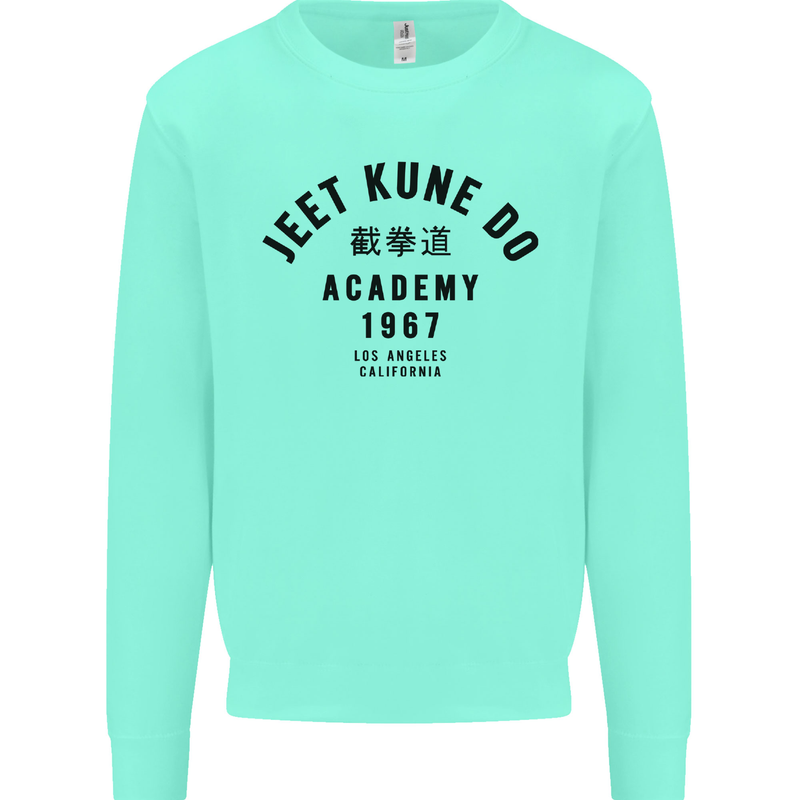 Jeet Kune Do Academy MMA Martial Arts Mens Sweatshirt Jumper Peppermint