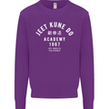 Jeet Kune Do Academy MMA Martial Arts Mens Sweatshirt Jumper Purple
