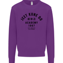 Jeet Kune Do Academy MMA Martial Arts Mens Sweatshirt Jumper Purple