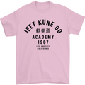 Jeet Kune Do Academy MMA Martial Arts Mens T-Shirt Cotton Gildan Light Pink