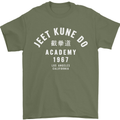 Jeet Kune Do Academy MMA Martial Arts Mens T-Shirt Cotton Gildan Military Green