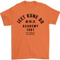 Jeet Kune Do Academy MMA Martial Arts Mens T-Shirt Cotton Gildan Orange