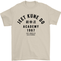 Jeet Kune Do Academy MMA Martial Arts Mens T-Shirt Cotton Gildan Sand