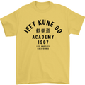Jeet Kune Do Academy MMA Martial Arts Mens T-Shirt Cotton Gildan Yellow