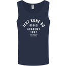 Jeet Kune Do Academy MMA Martial Arts Mens Vest Tank Top Navy Blue
