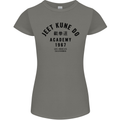 Jeet Kune Do Academy MMA Martial Arts Womens Petite Cut T-Shirt Charcoal